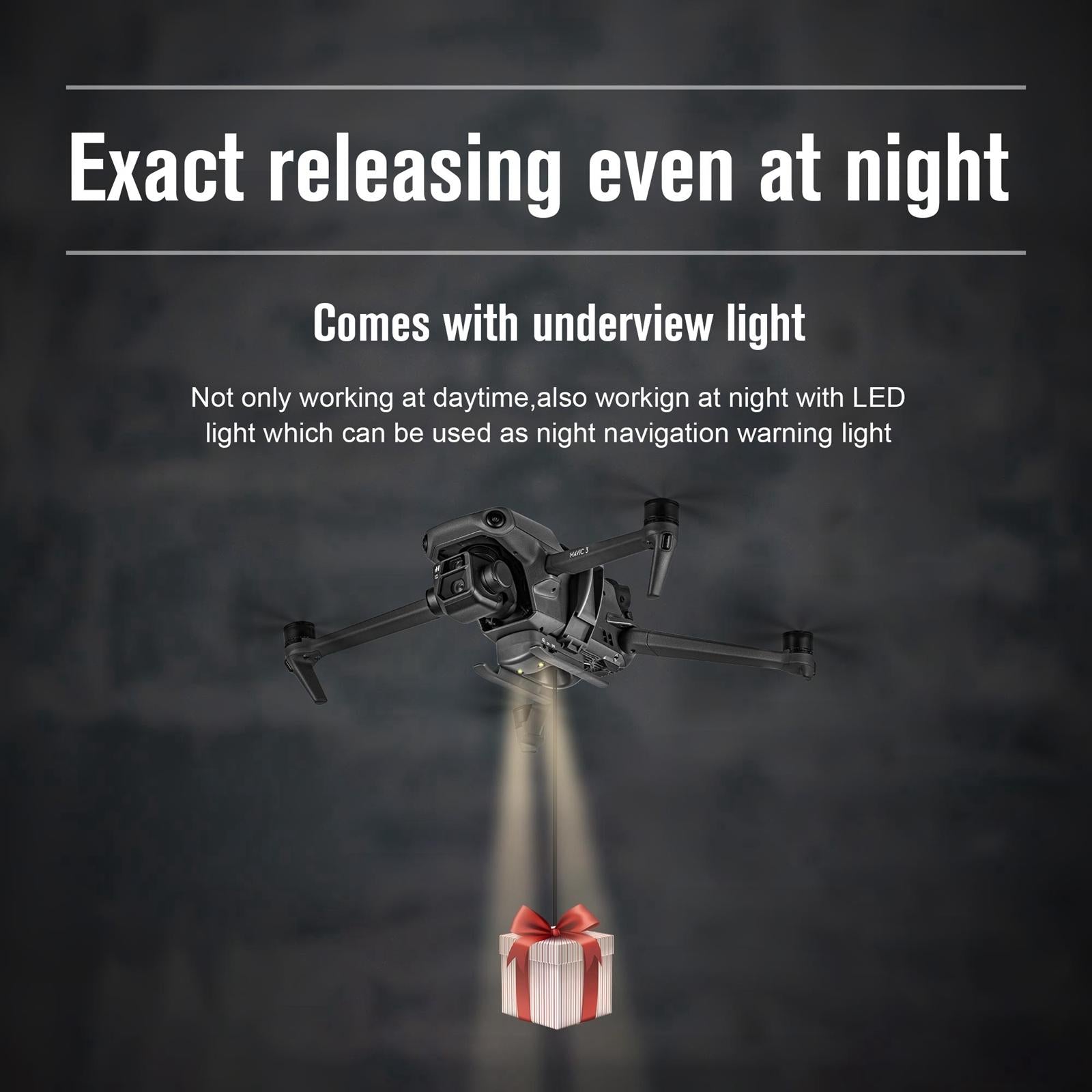 Parabolic Air Dropping System For Dji Mavic 3