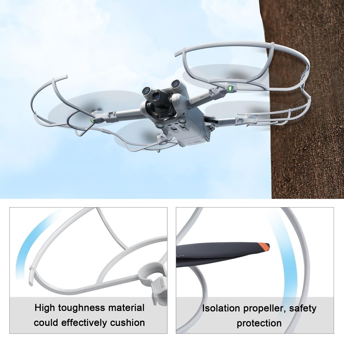 Protective Propeller Guard For Dji Mini 3 Pro Drone