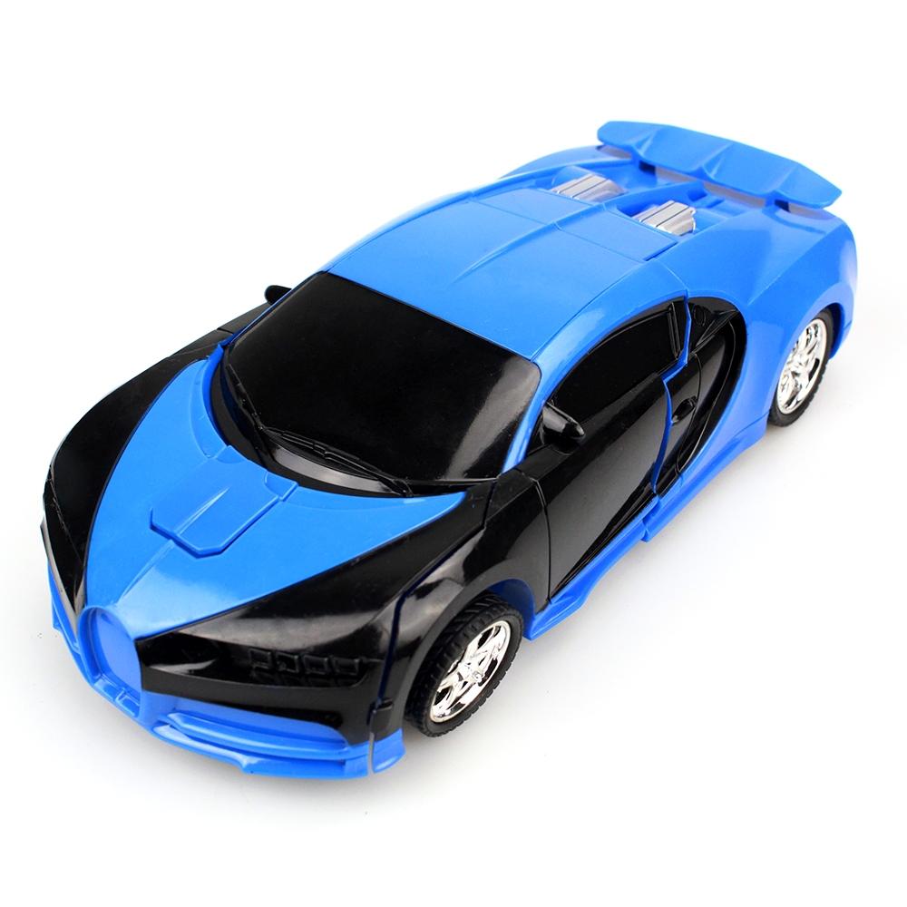 Remote Control Deformed Car - 4 Channels Blue