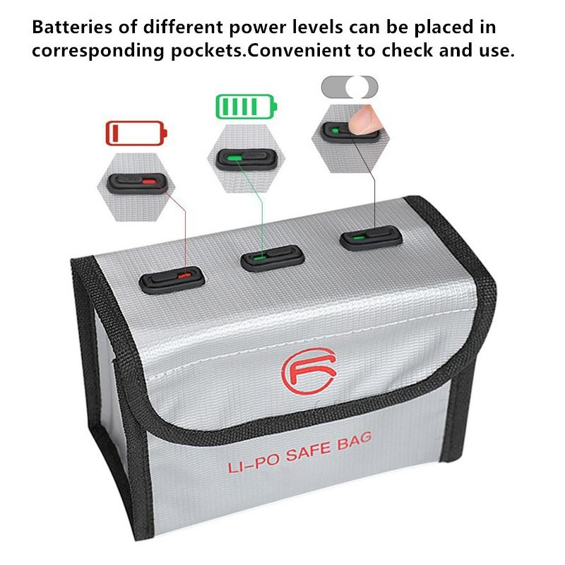 Safe Storage Bag For Dji Fpv Combo Battery - Explosion Proof