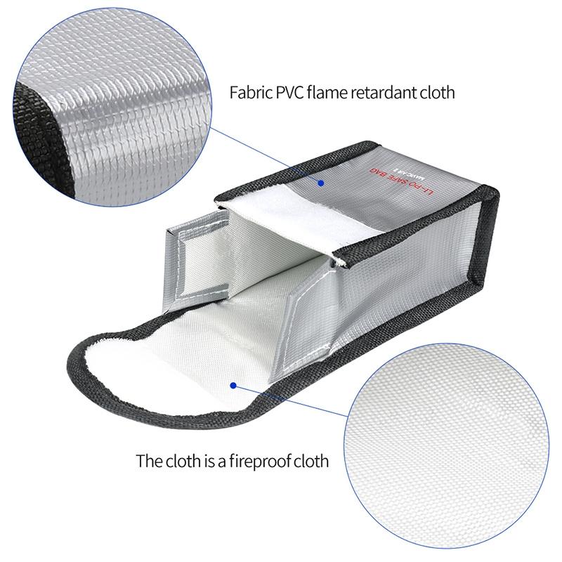Safe Storage Bag For Dji Fpv Combo With 3 Li - Po Batteries