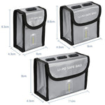Safe Storage Bag For Fimi X8 Mini Drone Battery - Explosion Proof