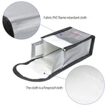 Securely Store 2 Li - Po Batteries For Dji Fpv Combo With Explosion - Proof Bag