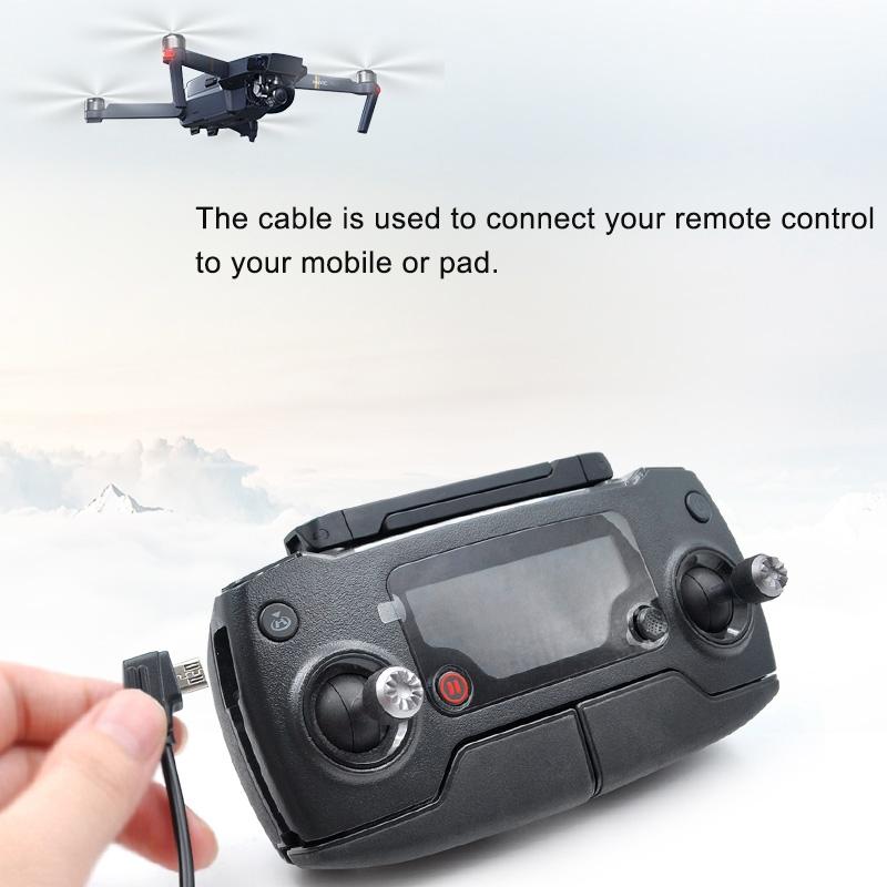 Universal Connector Cable For Dji Mavic Mini / Air And Shark Remote - Compatible With Multiple Devices