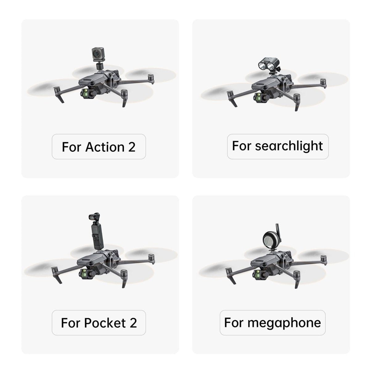 Universal Shock Mount For Dji Mavic 3 Expansion
