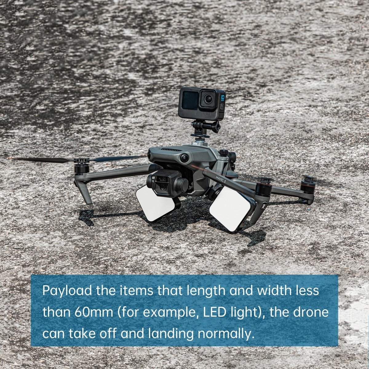 Universal Shock Mount For Dji Mavic 3 Expansion