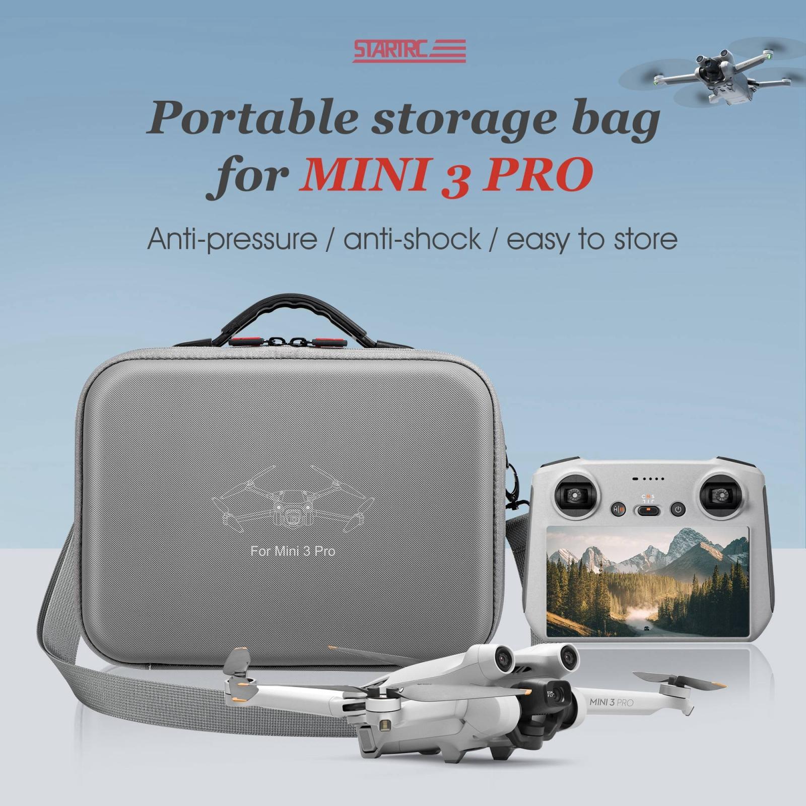 Waterproof Shoulder Bag For DJI Mini 3 Pro Storage