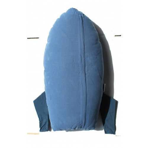 Roket Cuddling Cushion Blue - ToyChest.au