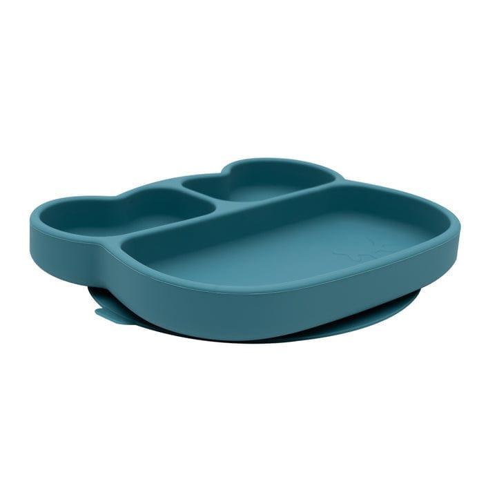 We Might Be Tiny Bear Stickie Plate - Blue Dusk Lid - '9356877165146 Toy Chest Australia 2