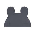 We Might Be Tiny Bunny Placie? Silicone Placemat Charcoal - '0735850225784 Toy Chest Australia 1