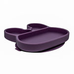 We Might Be Tiny Bunny Stickie Plate Plum - '0794712482116 Toy Chest Australia 1