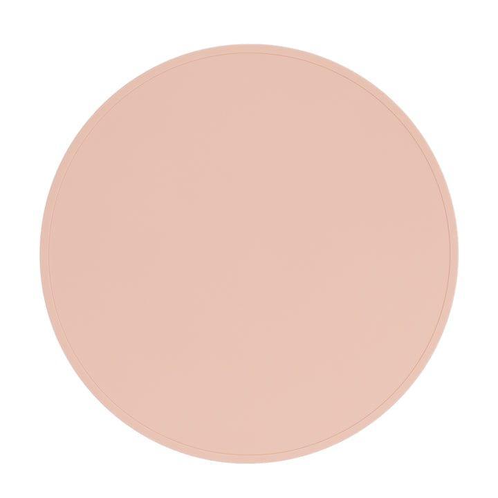 We Might Be Tiny Round Placie? Silicone Placemat Blush - '0735850225777 Toy Chest Australia 7